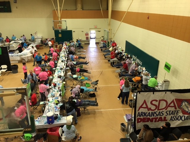 Arkansas Mission of Mercy event gathering
